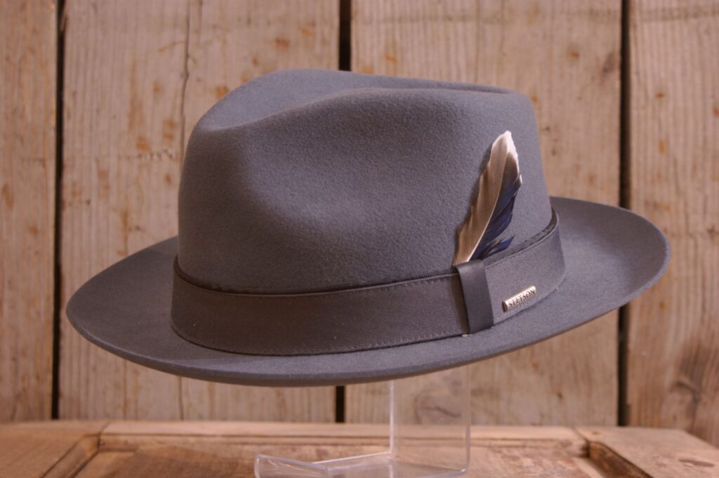 Stetson Fedora grijs