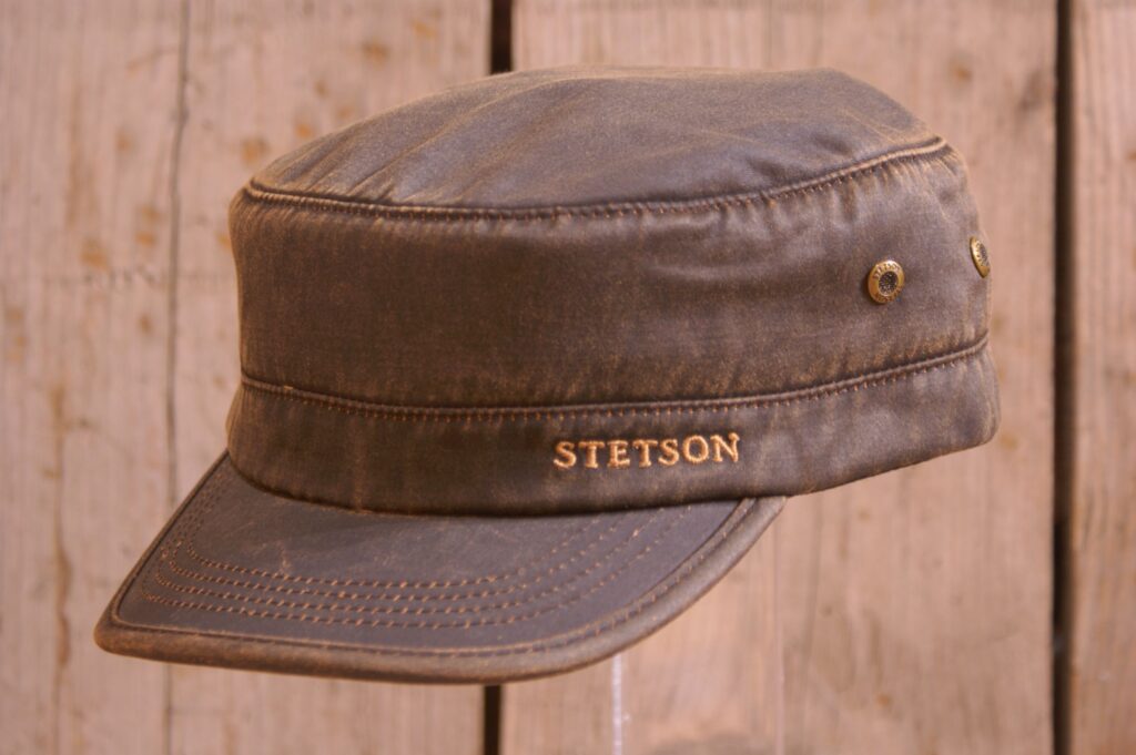 Stetson armycap bruin
