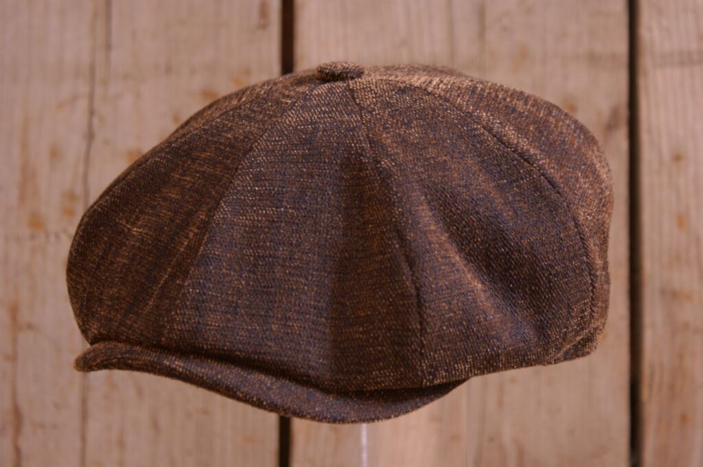 Stetson balloncap velours bruin